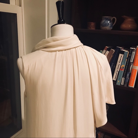 Balenciaga asymmetrical white dress - Picture 6 of 8